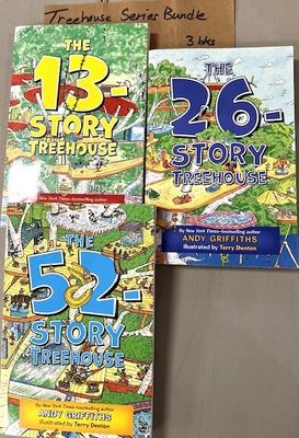 Treehouse Series Bundle #2  by Andy Griffiths. Softcover  (Ch-FIC)