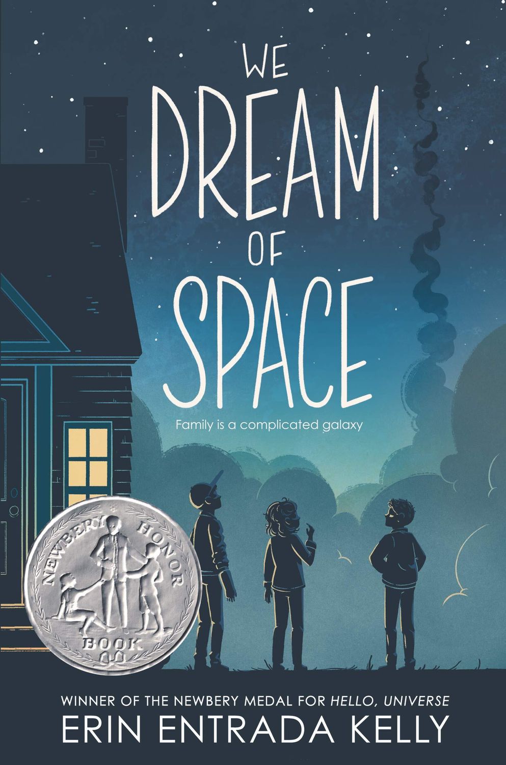 We Dream of Space by Erin Entrada Kelly. 2020. Hardcover. (Ch-FIC)