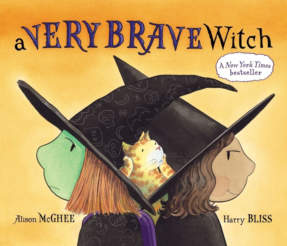 Very Brave Witch, A by Alison McGhee. 2006 Hardcover (Ch-PIC)