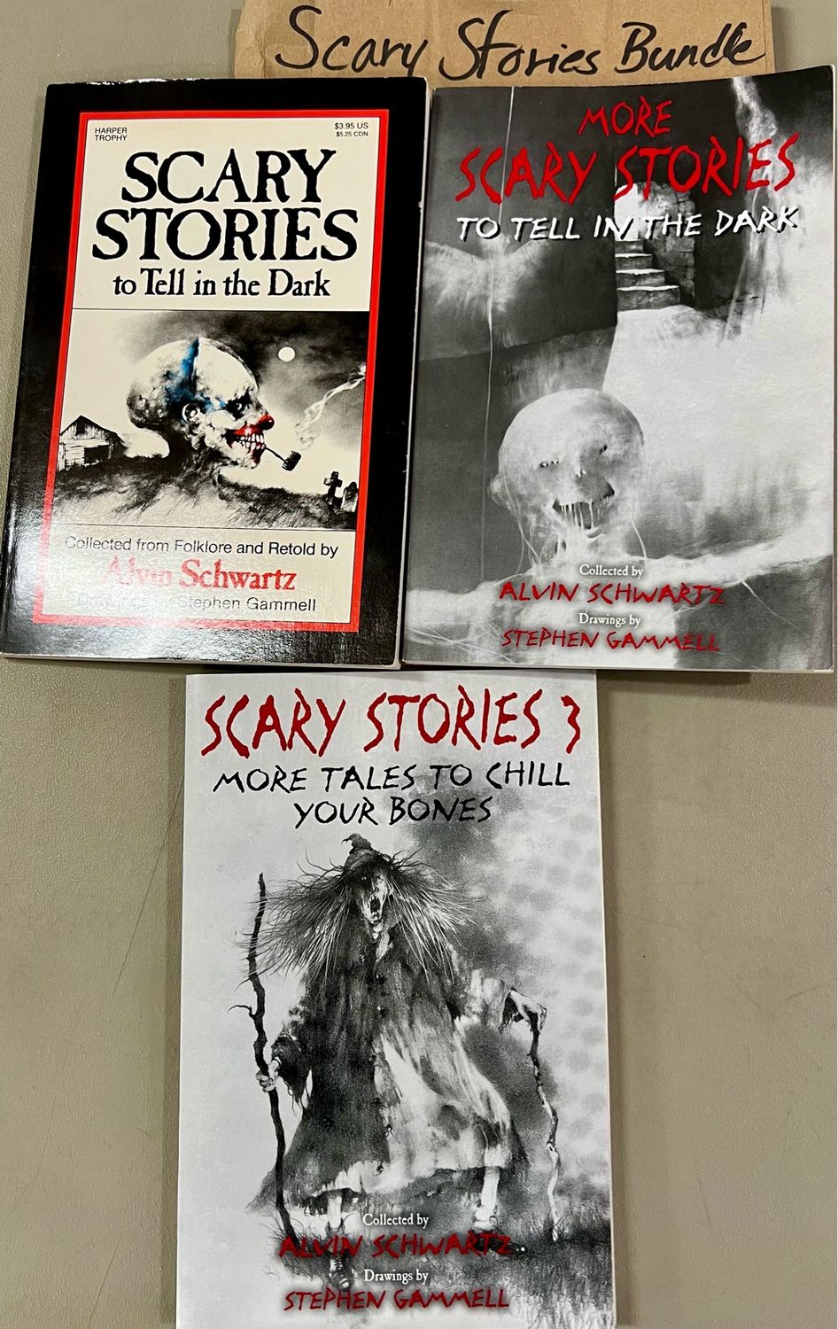 Scary Stories Bundle by Alvin Schwartz (Ch-NF)