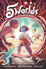 Red Maze, The (5 Worlds) by Mark Siegel, Alexis Siegel; 2019. Softcover Graphic Novel (Ch-FIC)