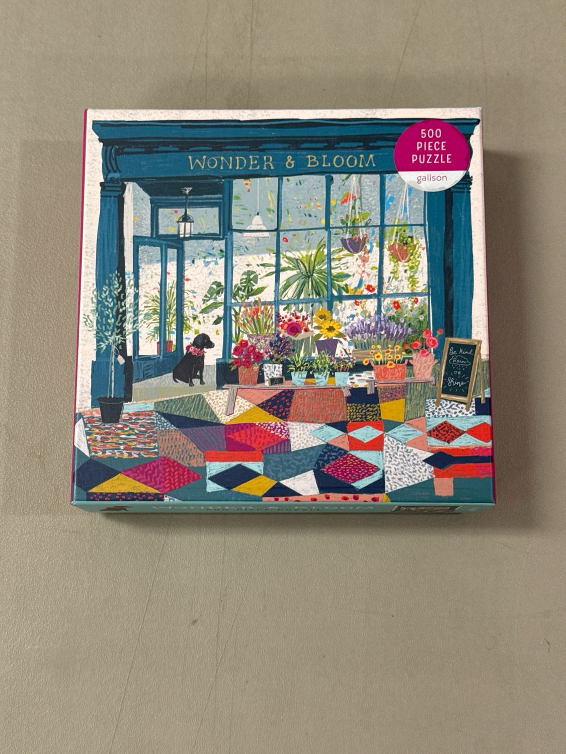 Puzzle - Wonder &amp; Bloom. Galison. 500 pieces.