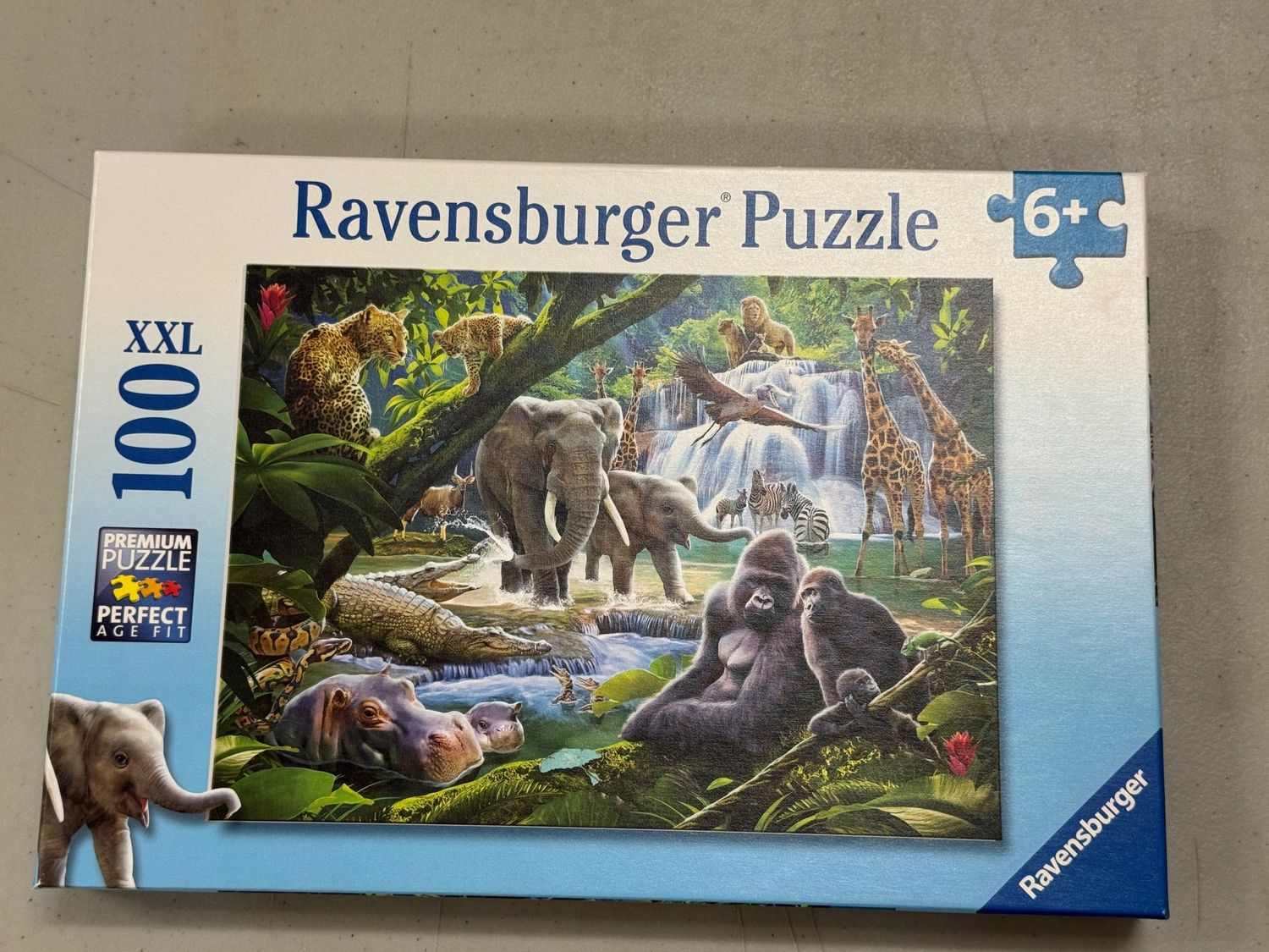 Puzzle - Jungle Animals. Ravensburger. 100 pieces. Children’s 6+.