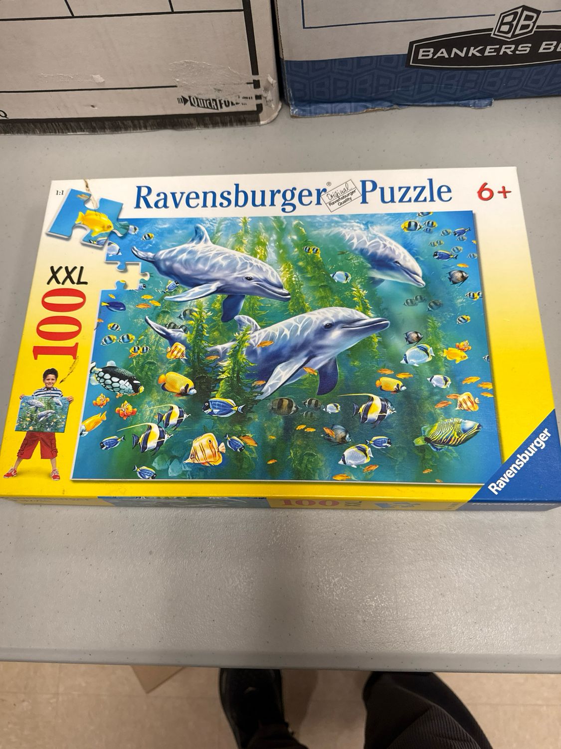 Puzzle - Dolphin Trio. Ravensburger. 100 pieces. Children’s 6+.