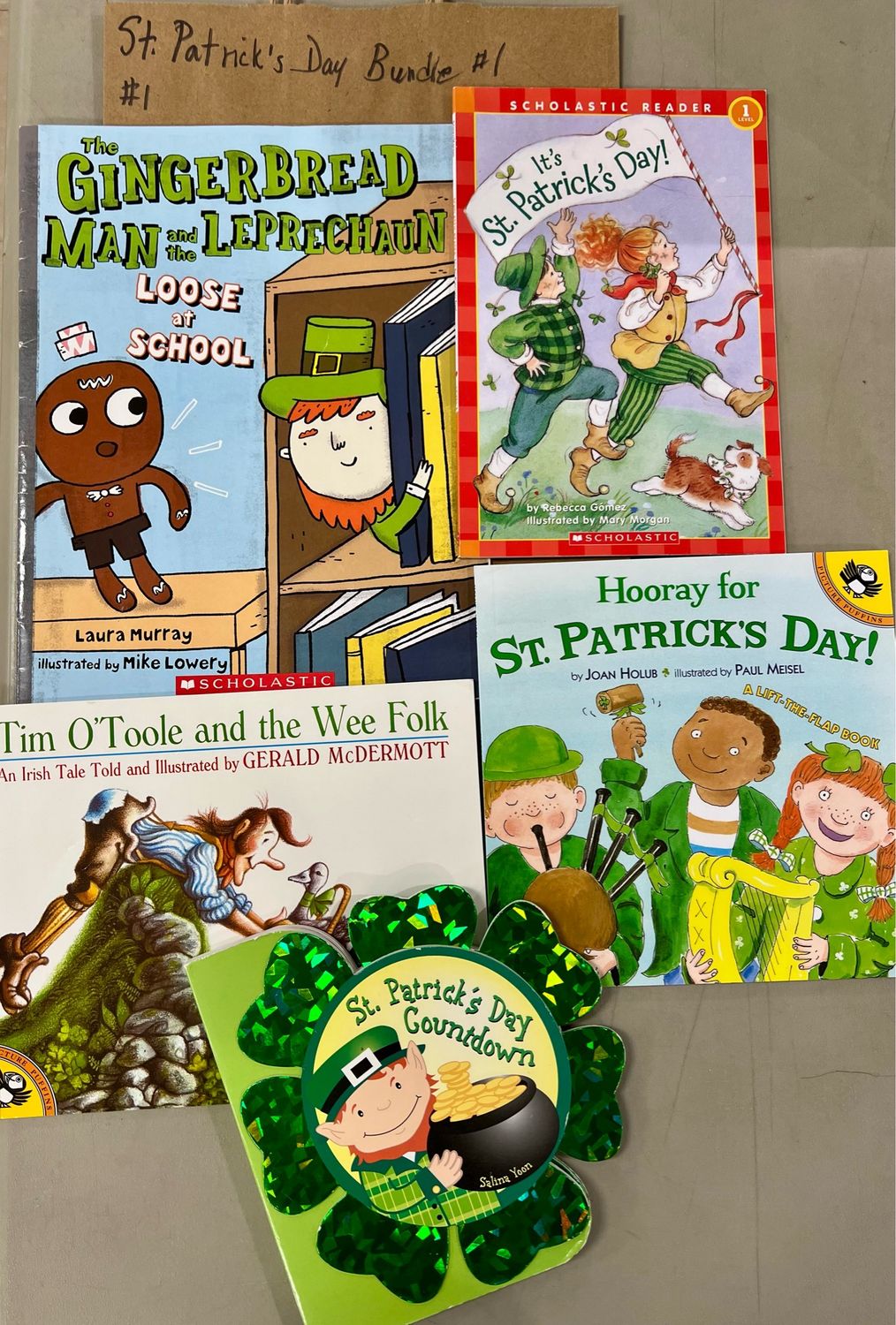 St. Patrick’s Day Bundle #1 Softcover &amp; Board Book (Ch-PIC)