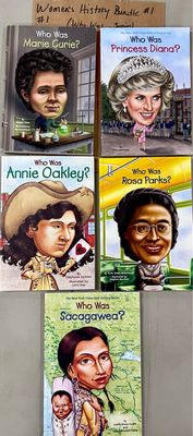 Women’s History Bundle #1 (Who Was...Series Biographies) Softcover (Ch-NF)