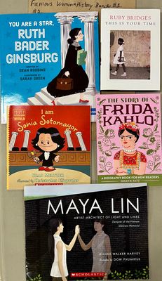 Famous Women In History Bundle #2 Biographies. Softcover (Ch-NF)