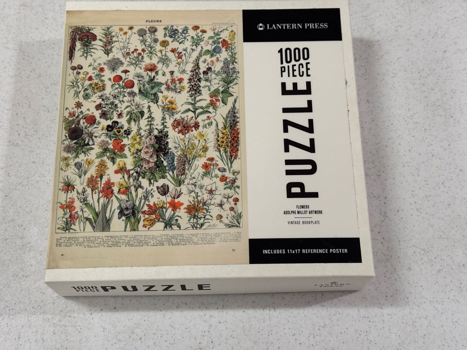 Puzzle - Flowers. Lantern Press. 1000 pieces.