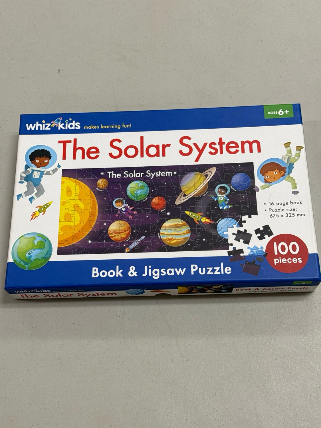 Puzzle - Solar System. Whiz Kids. 100 pieces. 6+.