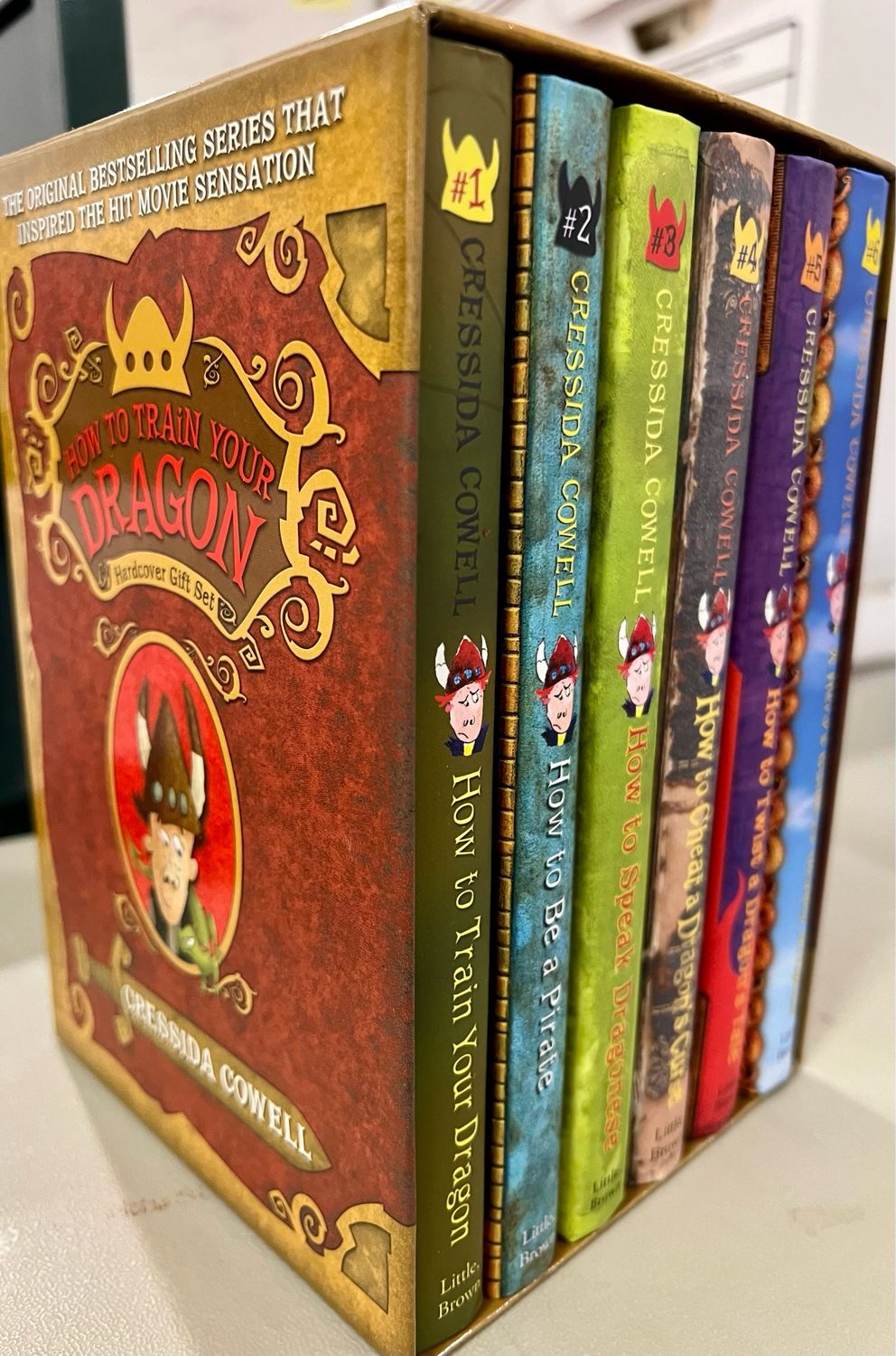 How To Train Your Dragon Boxed Set by Cressida Cowell. Hardcover (Ch-FIC)