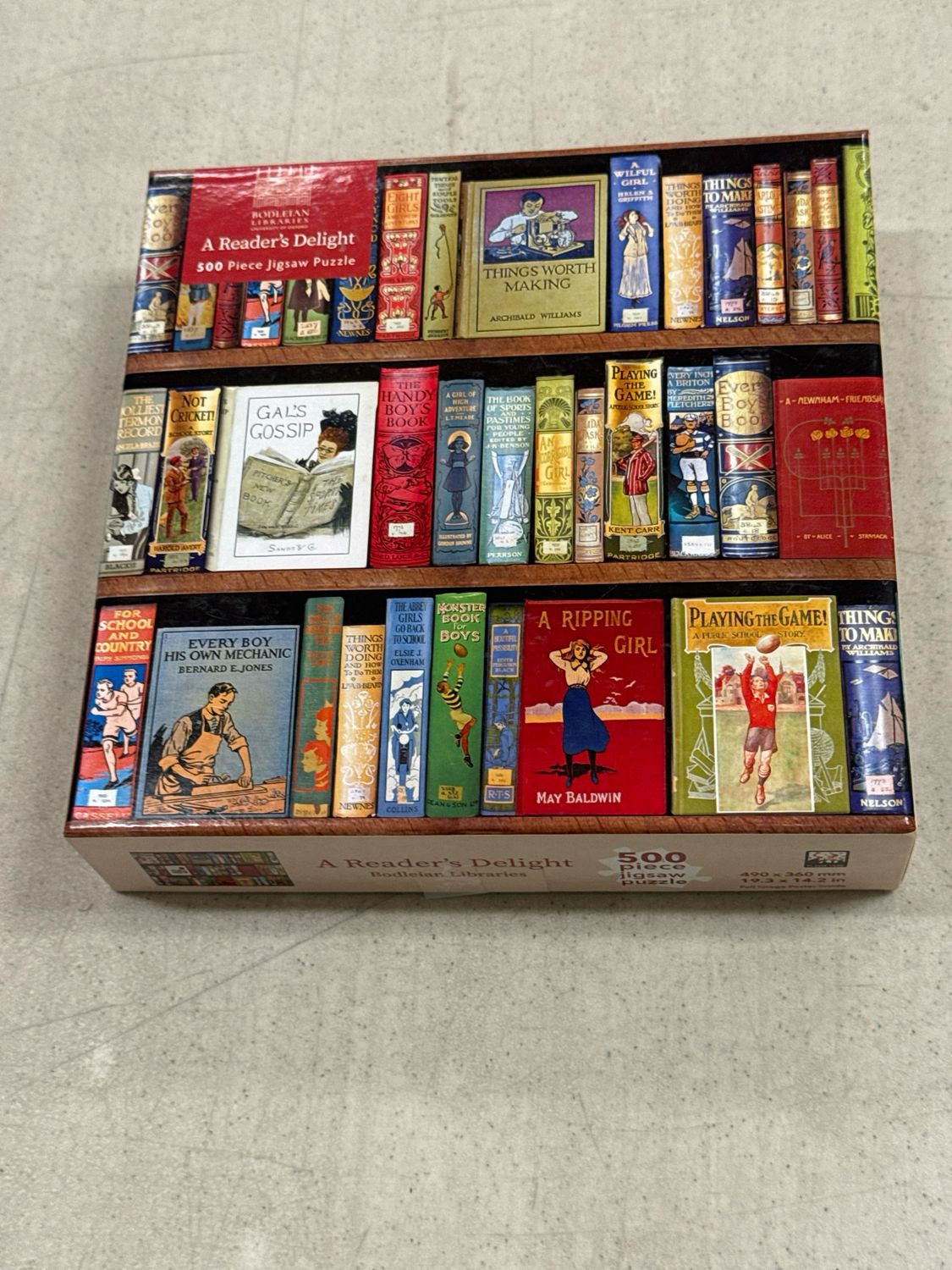 Puzzle - A Reader’s Delight. 500 pieces.