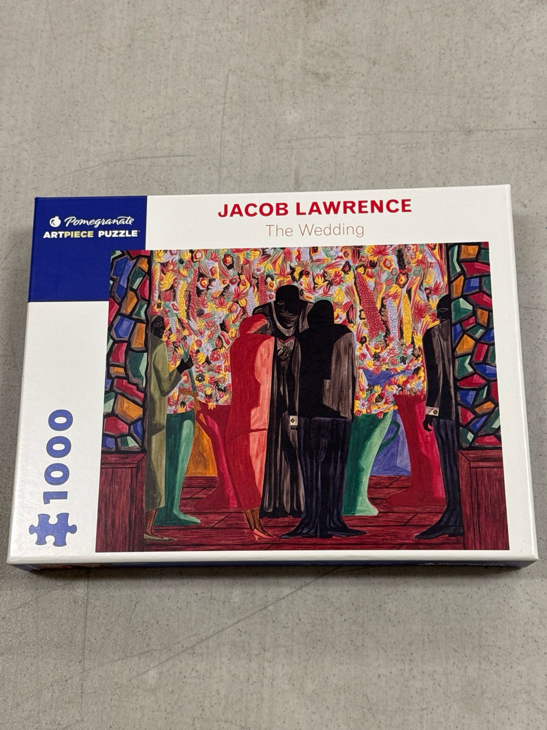 Puzzle - Wedding, The by Jacob Lawrence. Artpiece. 1000 pieces.