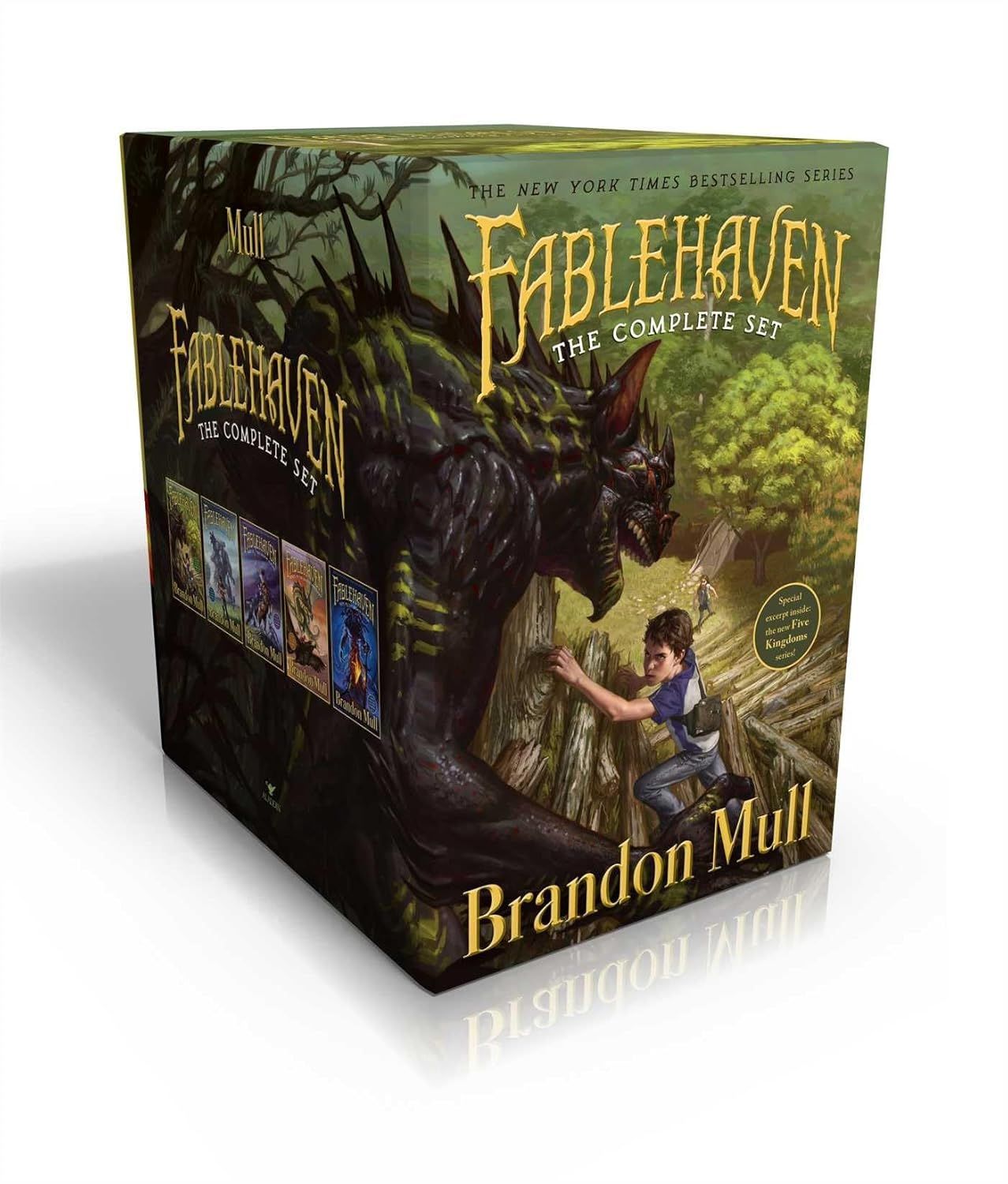 Fablehaven Complete Set (Boxed Set) by Brandon Mull and Brandon Dorman . 2014. Softcover (Ch-FIC)