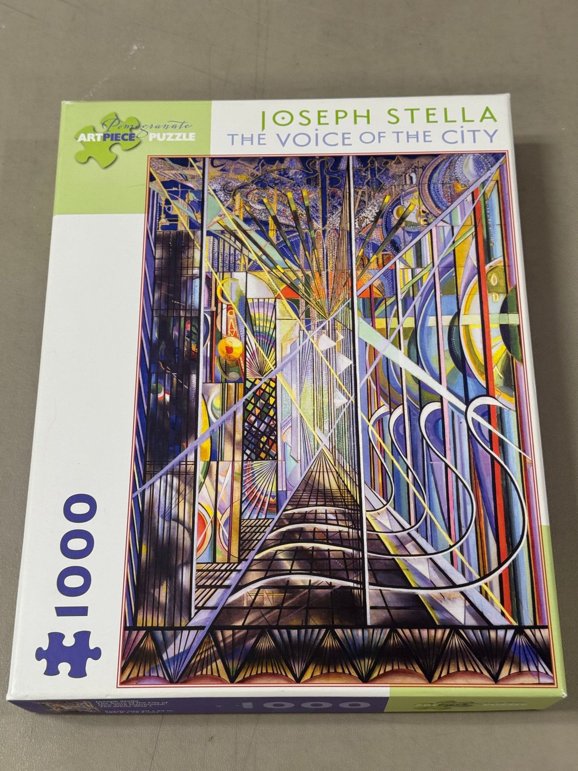 Puzzle - Voice of the City, The by Joseph Stella. Artpiece. 1000 pieces.