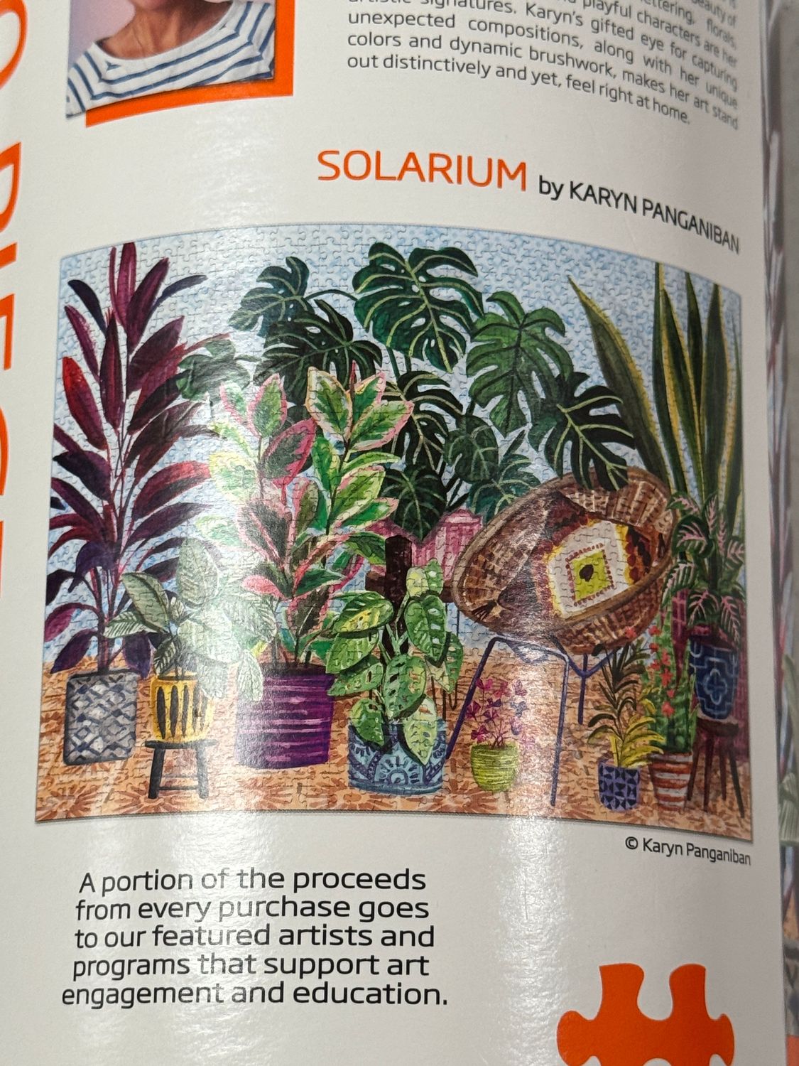 Puzzle - Solarium. Werkshoppe. 1000 pieces.