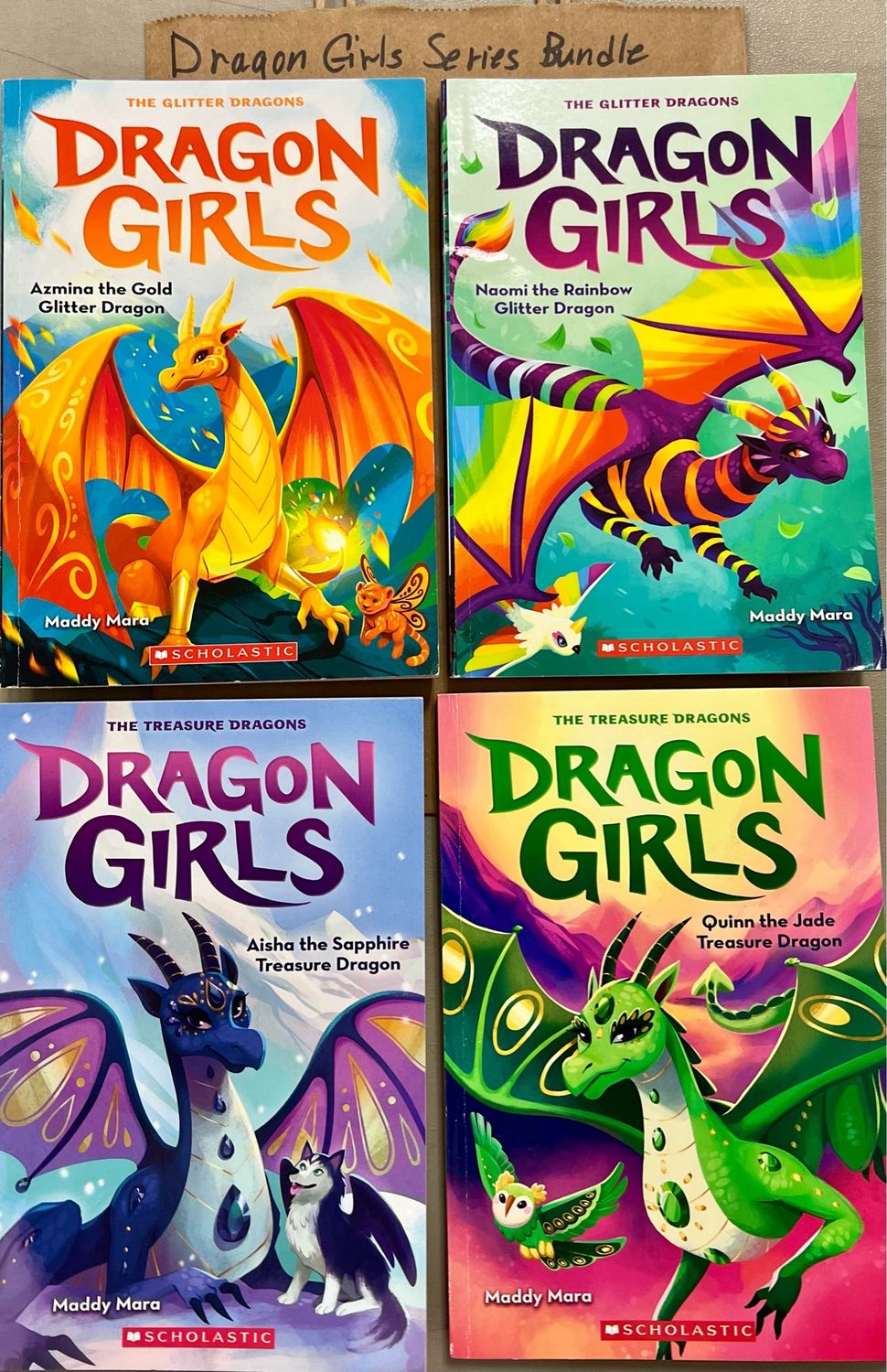 Dragon Girls Series Bundle by Maddy Mara. Softcover (Ch-FIC)