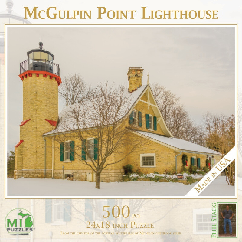 MCGULPIN POINT LIGHTHOUSE | 500 PIECE PUZZLE