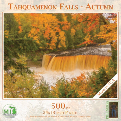 TAHQUAMENON FALLS - AUTUMN | 500 PIECE PUZZLE