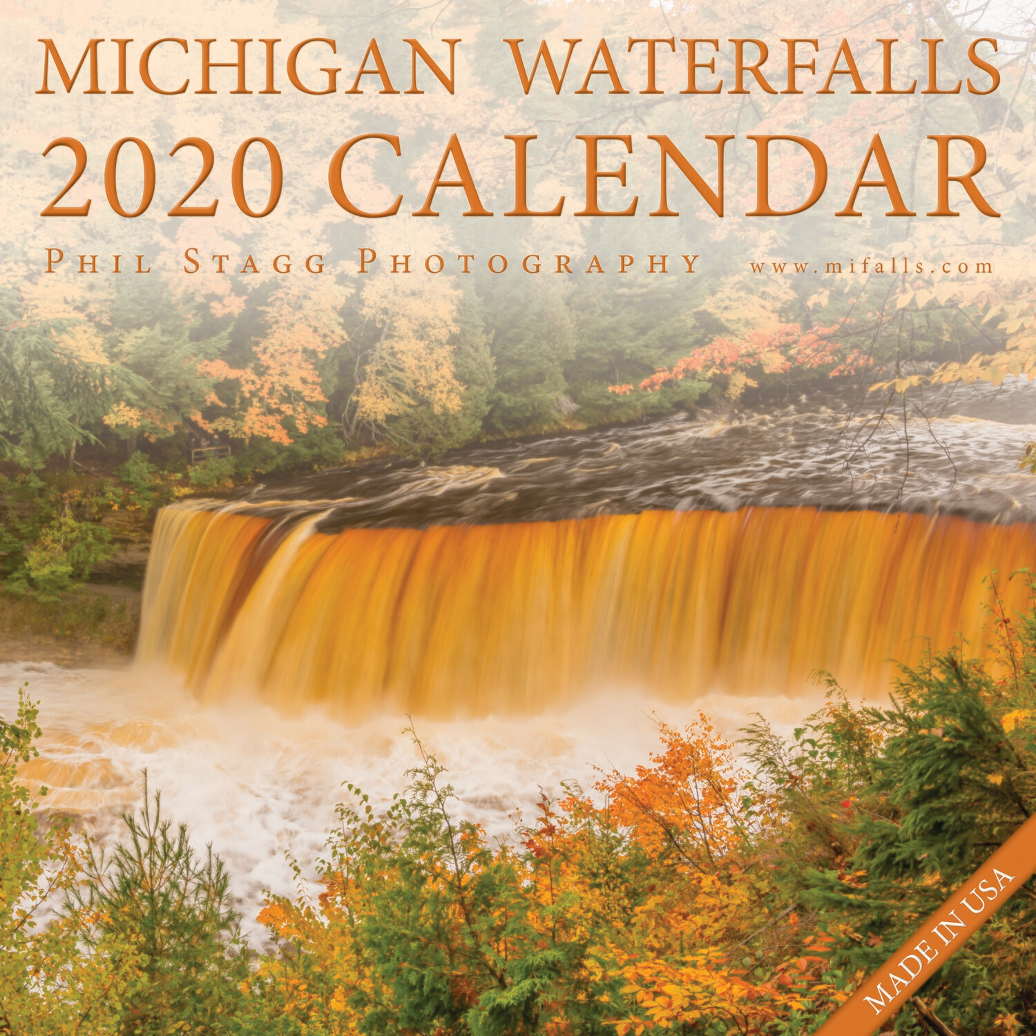 Michigan Waterfalls 2020 Calendar