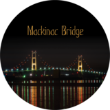 MACKINAC BRIDGE | NIGHT REFLECTIONS