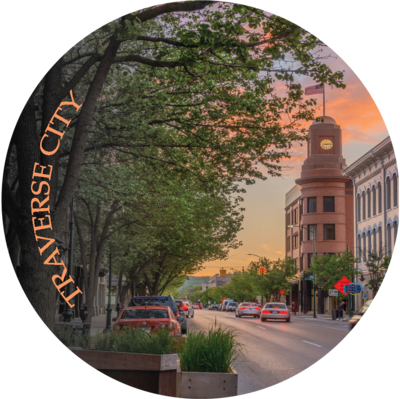 TRAVERSE CITY - DOWNTOWN | THIN MAGNET