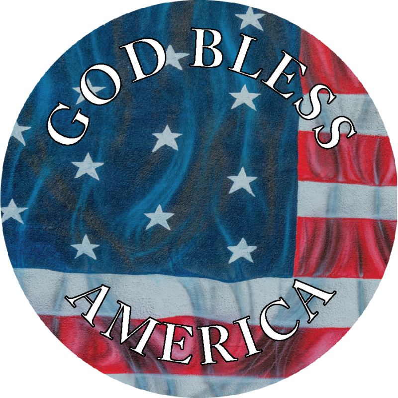 GOD BLESS AMERICA | THIN MAGNET