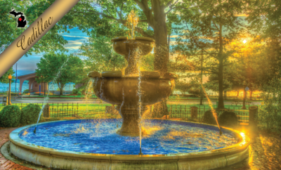 CADILLAC FOUNTAIN | THIN MAGNET