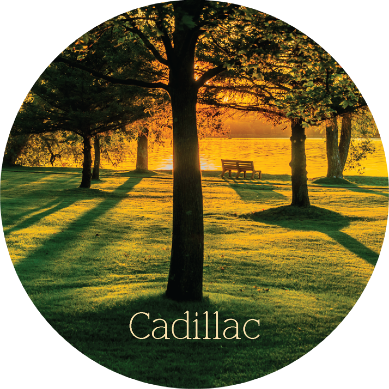 CADILLAC CITY PARK | THIN MAGNET