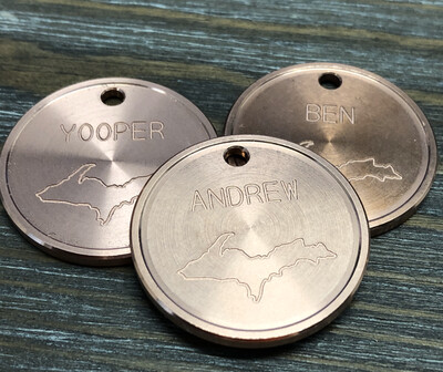 Copper UP Tags