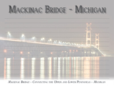MACKINAC BRIDGE | NOTEPAD