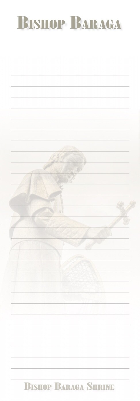BISHOP BARAGA | MAGNETIC NOTEPAD
