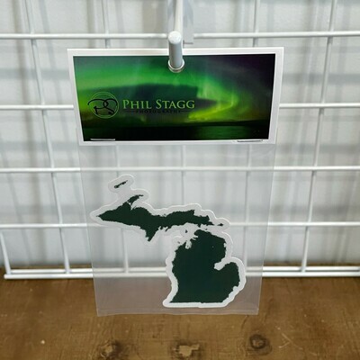 MICHIGAN - DARK GREEN | STICKER