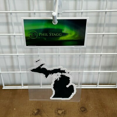 MICHIGAN - BLACK | STICKER