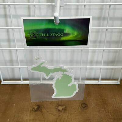 MICHIGAN - LIGHT GREEN | STICKER