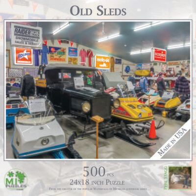 OLD SLEDS | 500 PIECE PUZZLE
