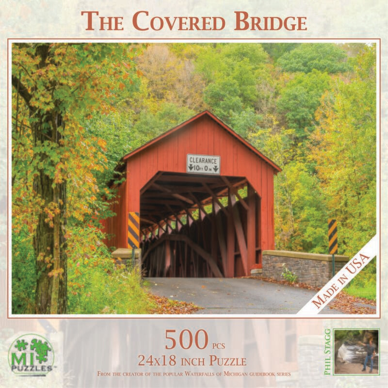 THE COVERED BRIDGE | 500 PIECE PUZZLE