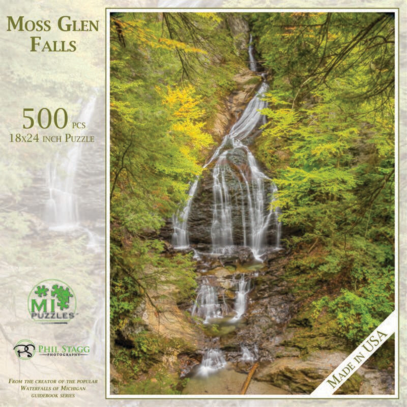 MOSS GLEN FALLS | 500 PIECE PUZZLE