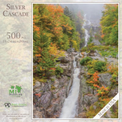 SILVER CASCADE | 500 PIECE PUZZLE