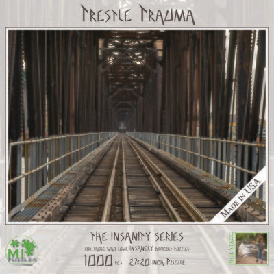 TRESTLE TRAUMA | 1000 PIECE INSANITY PUZZLE
