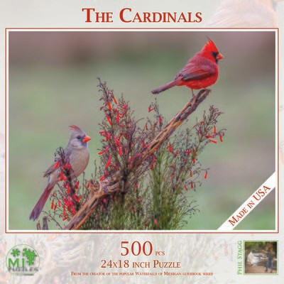 NORTHERN CARDINALS | 500 PIECE PUZZLE