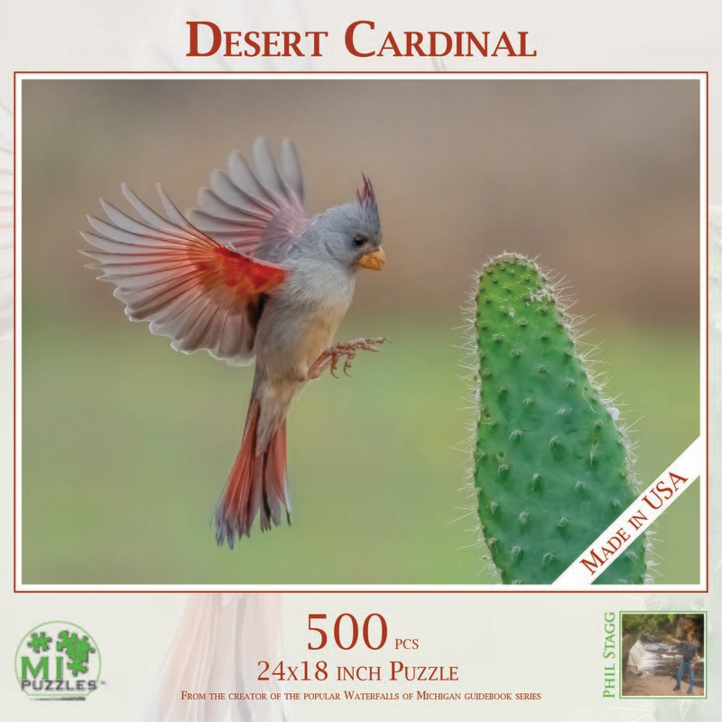 DESERT CARDINAL | 500 PIECE PUZZLE