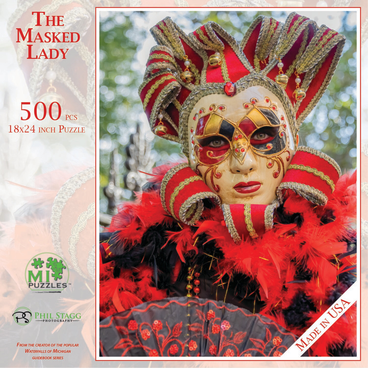 THE MASKED LADY | 500 PIECE PUZZLE