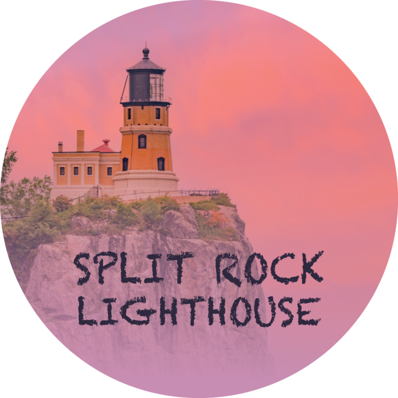 SPLIT ROCK LIGHTHOUSE | THIN MAGNET