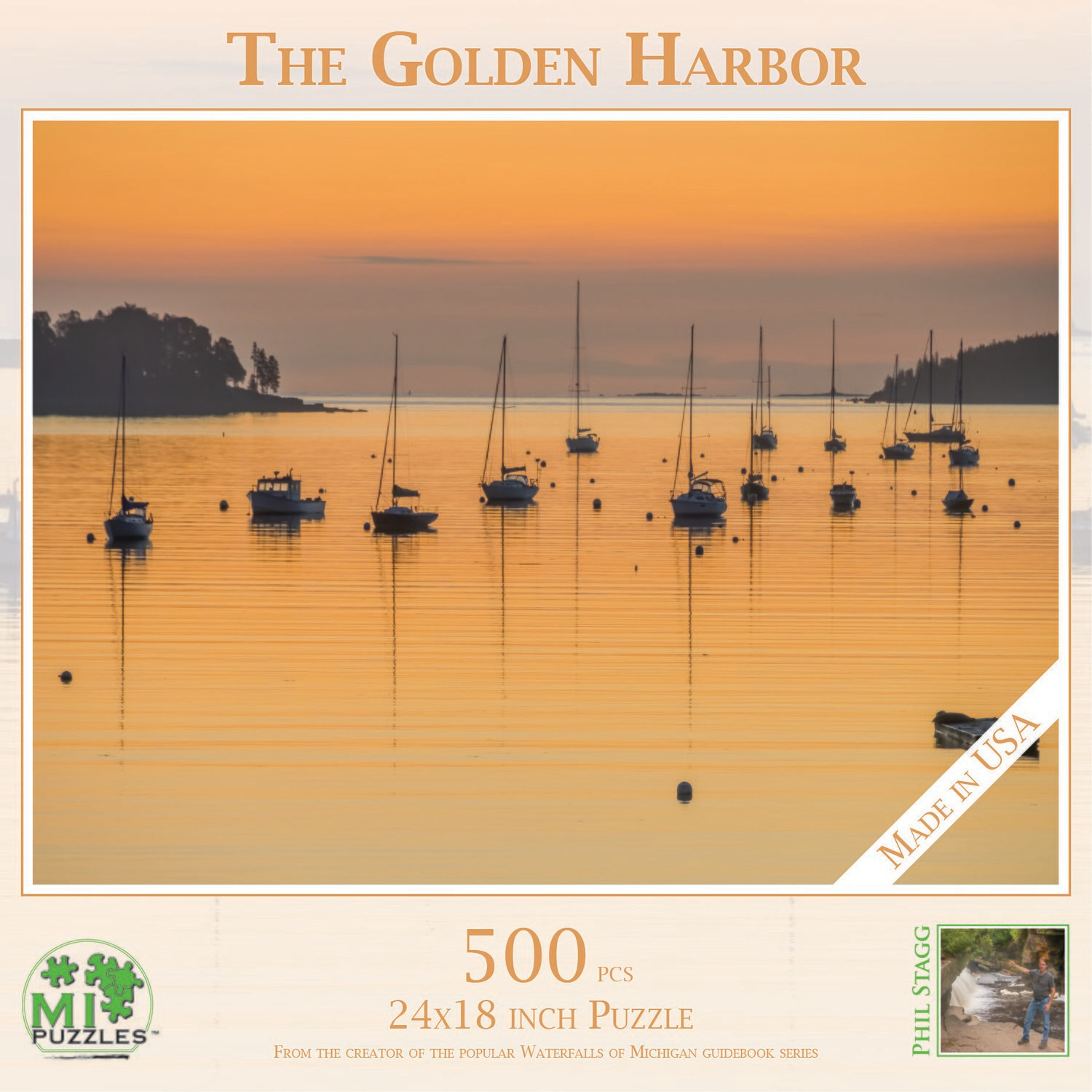 THE GOLDEN HARBOR | 500 PIECE PUZZLE
