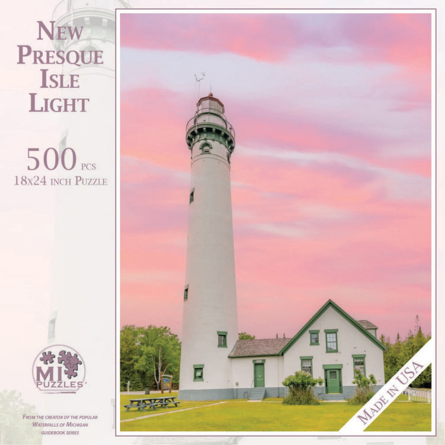 NEW PRESQUE ISLE LIGHT | 500 PIECE PUZZLE