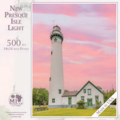NEW PRESQUE ISLE LIGHT | 500 PIECE PUZZLE
