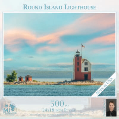 ROUND ISLAND LIGHTHOUSE | 500 PIECE PUZZLE