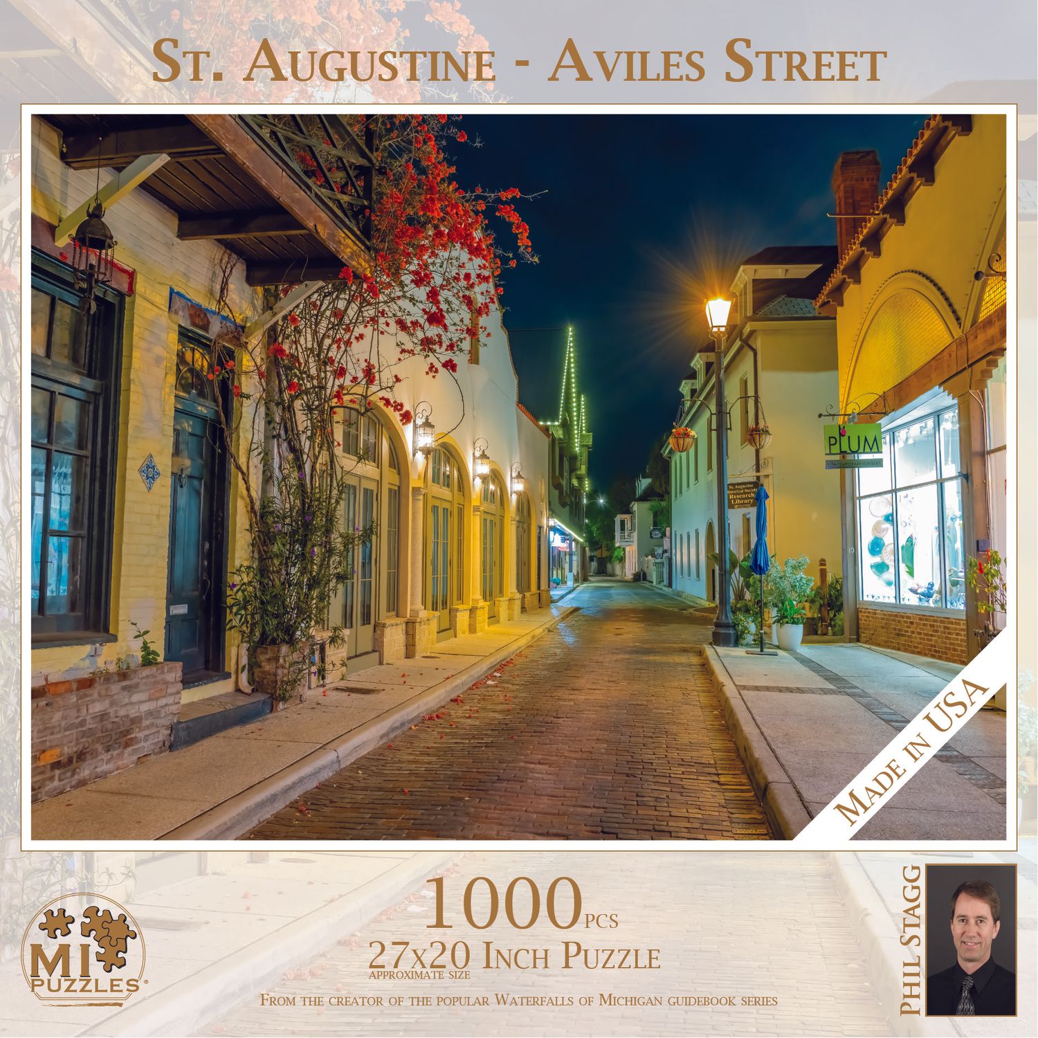 ST. AUGUSTINE - AVILES STREET - 1000 PIECE PUZZLE