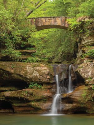 UPPER FALLS - HOCKING HILLS | 500 PIECE PUZZLE