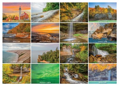 PICTURED ROCKS - 1000 PIECE PUZZLE